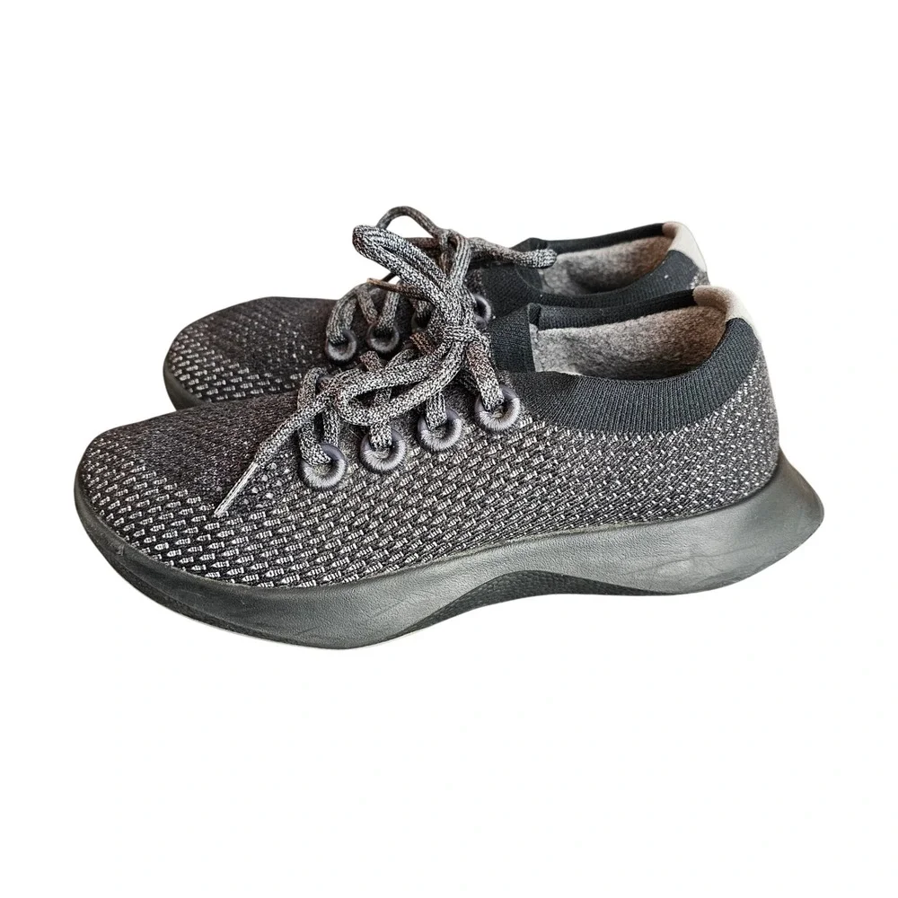 Allbirds Women's Tree Dasher 1 Running shoes Size 8 Grey Black